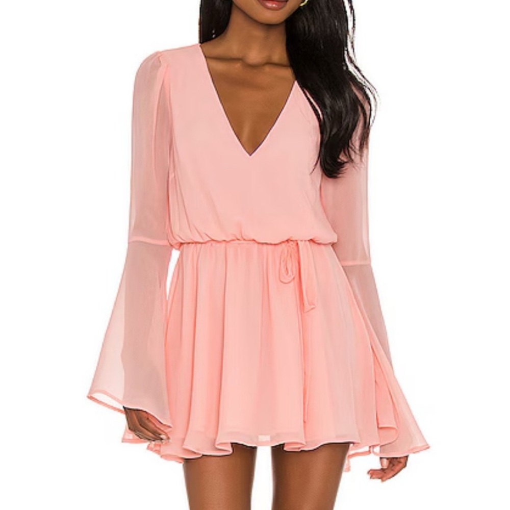 Lovers + Friends Pink Lila Dress